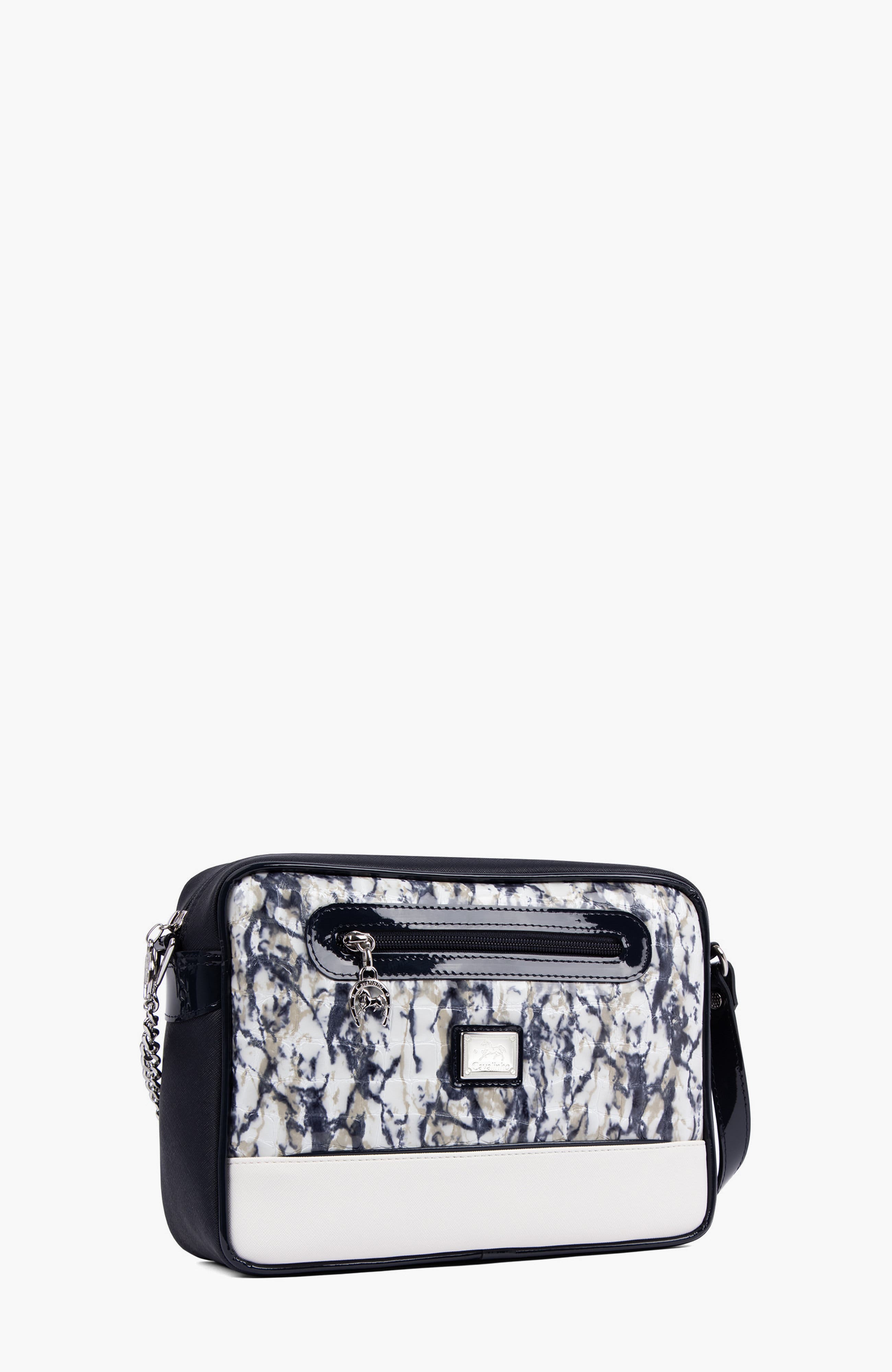 Acqua Marine 251 Crossbody Bag, Alternate, color, Navy / White