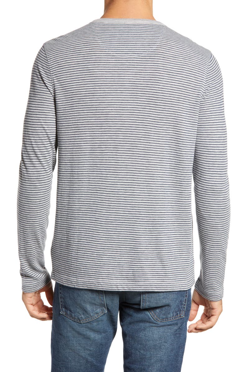 1901 Yarn Dye Stripe Henley, Alternate, color,