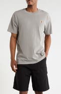 Carhartt Work In Progress Men's Nelson Oversize Logo Patch T-Shirt