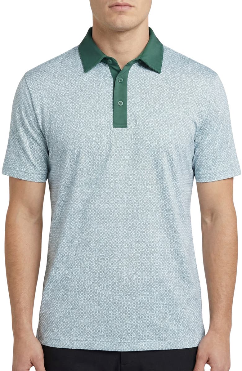 Report Collection 360 Movement Hyper Stretch Polo, Main, color, Sage
