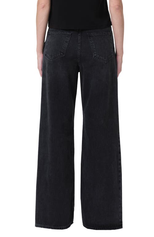 Agolde Dame High Waist Wide Leg Organic Cotton Jeans In Hitch