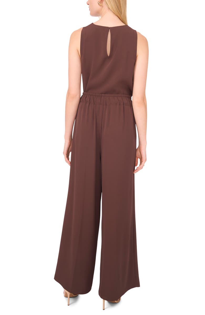 1.STATE Sleeveless Boxy Twill Top, Alternate, color, Chocolate