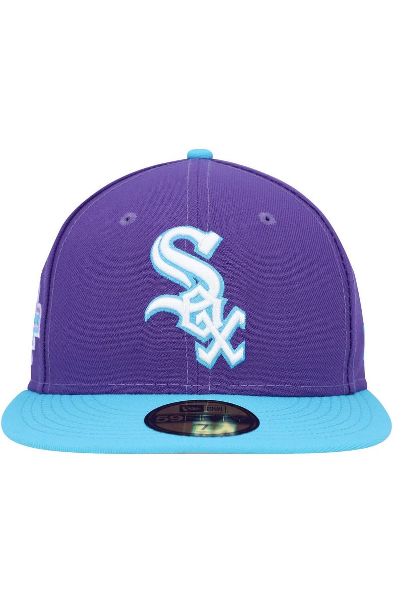 New Era Men's New Era Purple Chicago White Sox Vice 59FIFTY Fitted Hat, Alternate, color, Purple