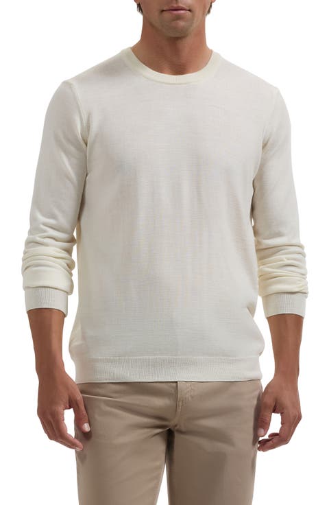 William Merino Wool Crewneck Sweater