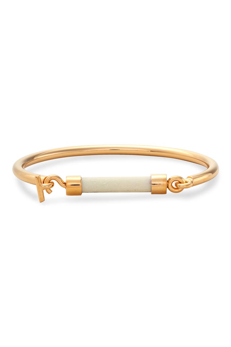 Raha Bangle Bracelet, Main, color, GOLD/ WHITE