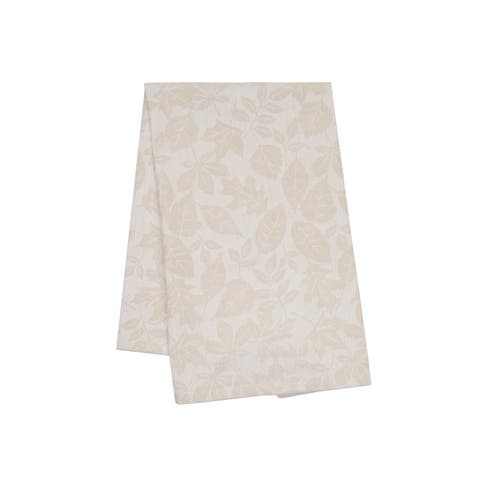 Warm Harvest Leaves Towel