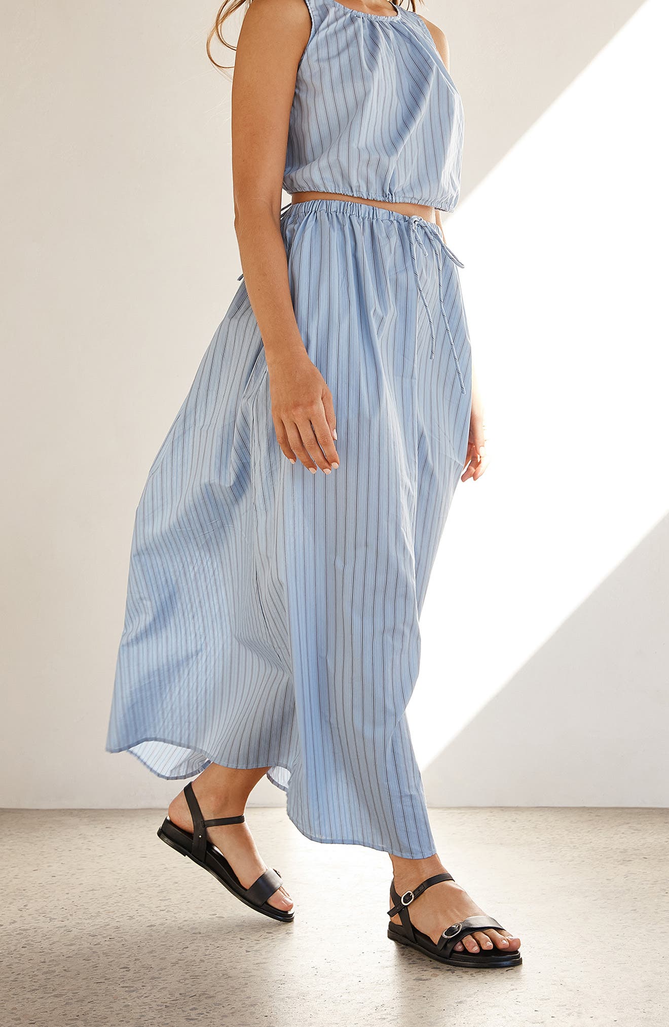 FRANKIE4 Bree Ankle Strap Sandal, Alternate, color, Black