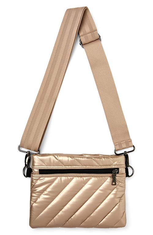 Think Royln Diagonal Bum Bag 2.0 In Pearl Cashmere