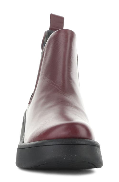 Fly London Mulk Boot In Burgundy