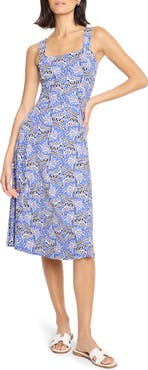 NIC+ZOE Dana Ocean Jewel Jersey Dress