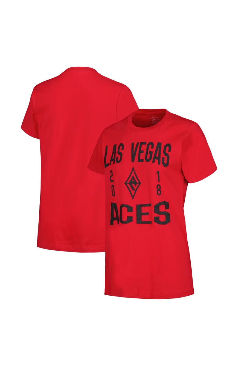 Stadium Essentials Unisex Stadium Essentials Red Las Vegas Aces City Year T-Shirt, Main, color, Red