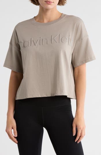 Calvin Klein Performance Puff Print Logo T-shirt