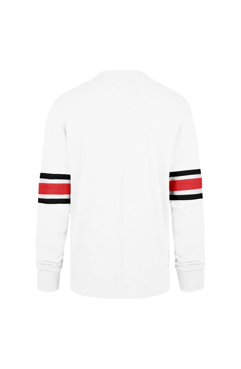 '47 Men's '47 White Atlanta Falcons Gridiron Throwback Premier Brex Long Sleeve T-Shirt, Alternate, color, 