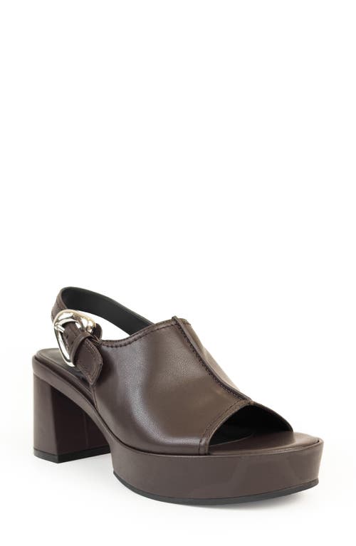 Aerosoles Zella Platform Sandal In Brown