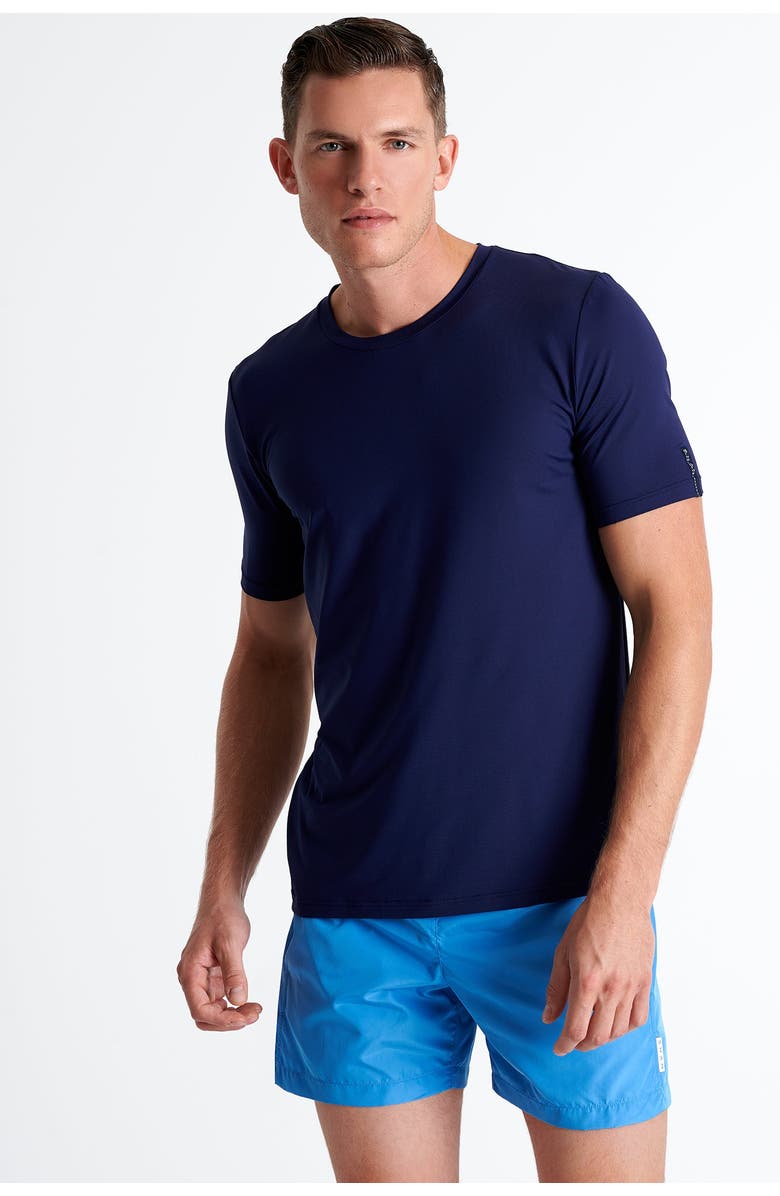 SHAN Microfiber crew neck t-shirt, Alternate, color, 