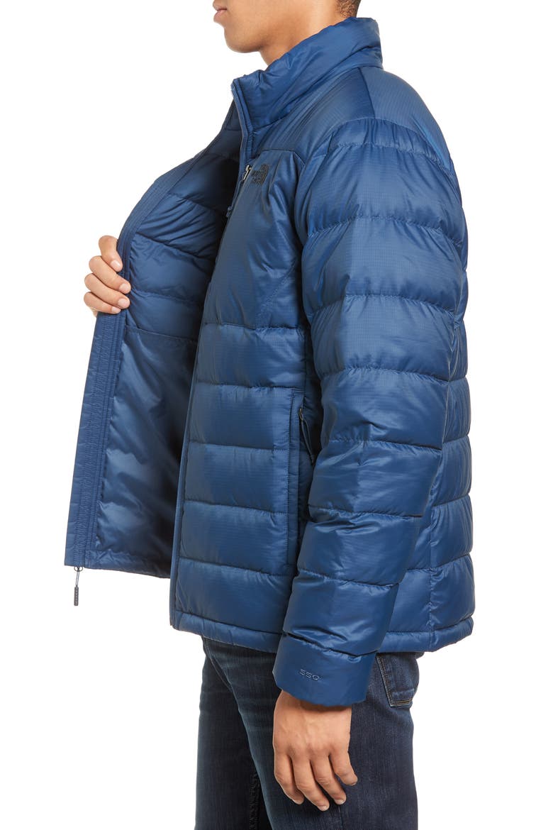 'Aconcagua' Goose Down Jacket, Alternate, color, SHADY BLUE
