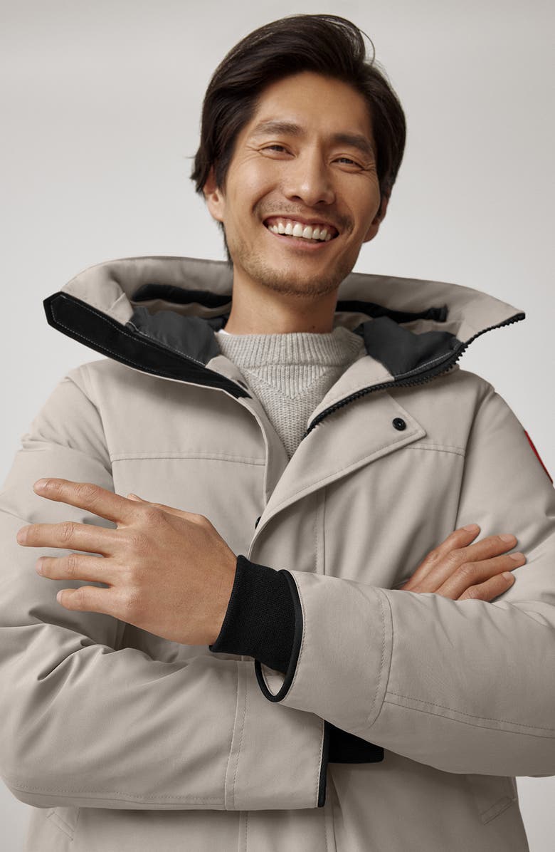 Canada Goose Langford 625-Fill Power Down Parka, Alternate, color, Limestone