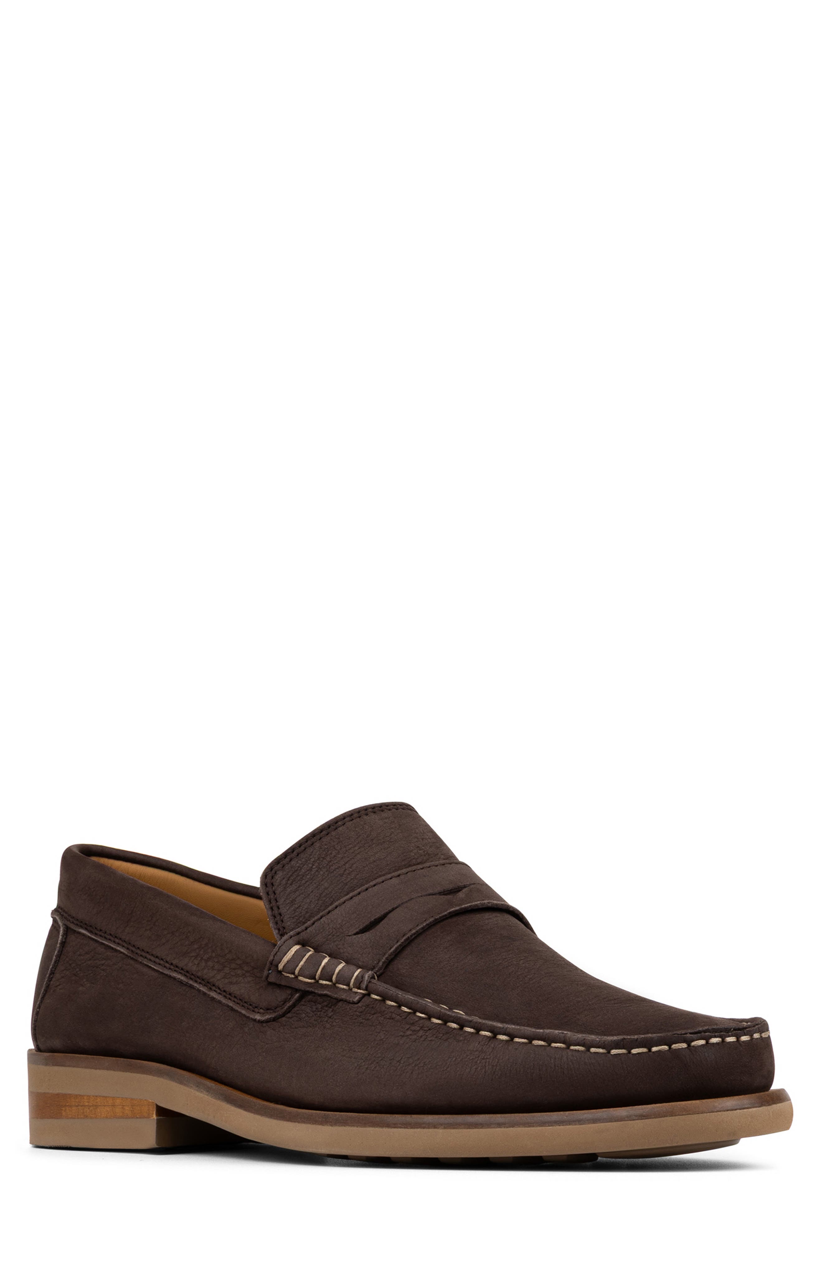 Penny Loafer, Main, color, DARK SADDLE