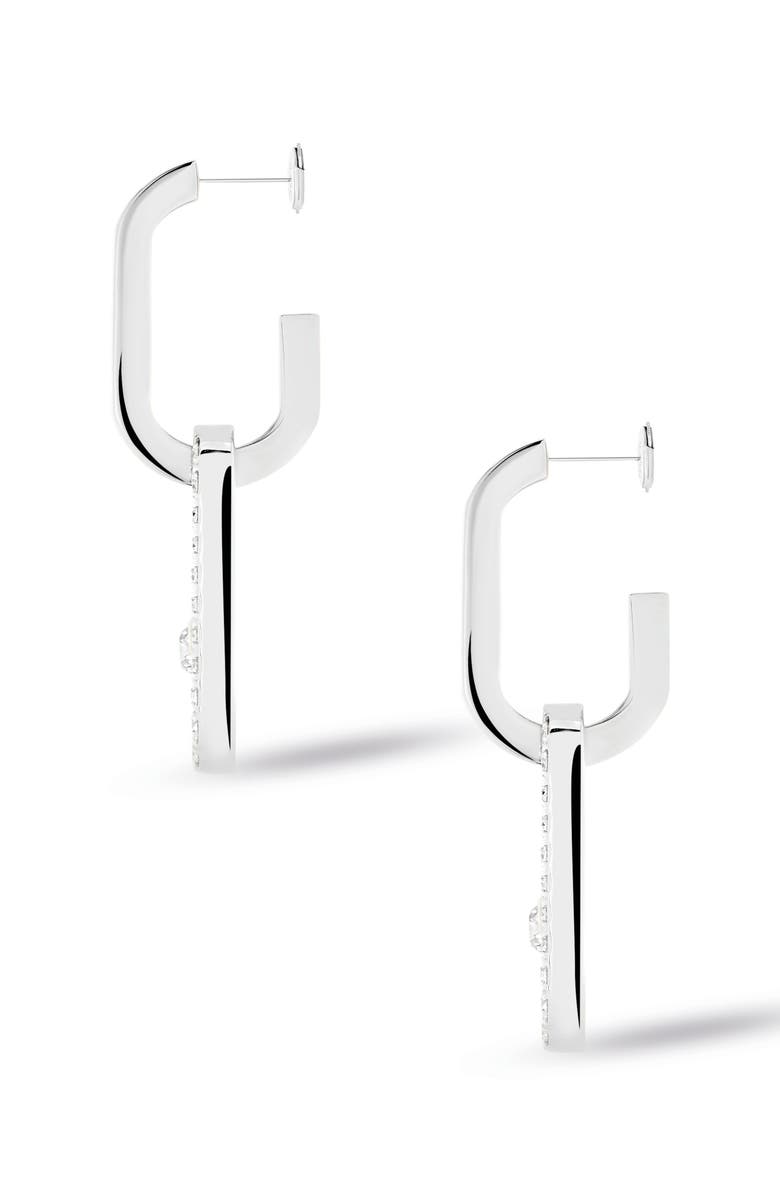 Messika Move Link Diamond Drop Earrings, Alternate, color, 
