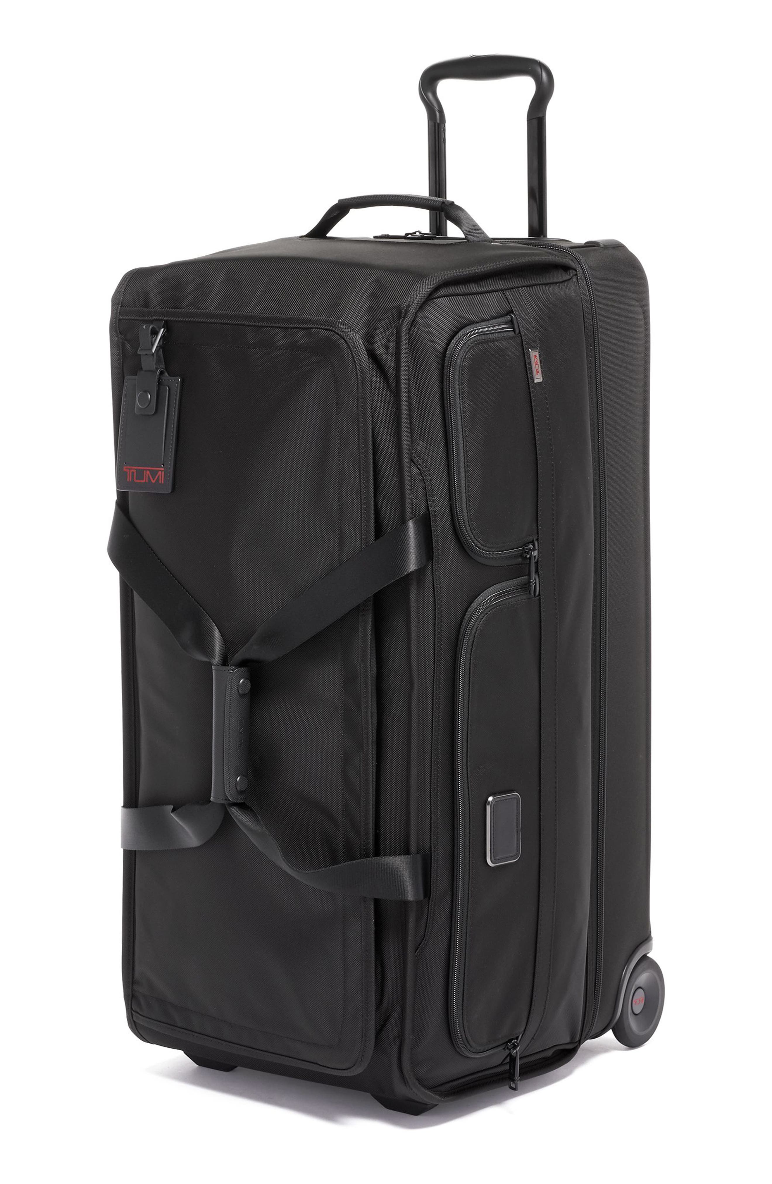 TUMI Alpha 3 30-Inch Wheeled Duffle Bag, Alternate, color, Black