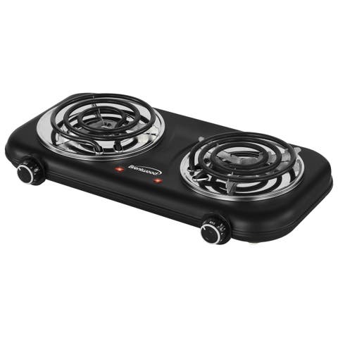 1100w Countertop Double Coiled Electric Burner