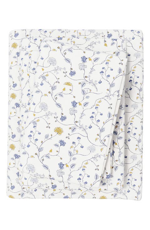 Turkish Cotton Flannel Winter Floral Sheet Set