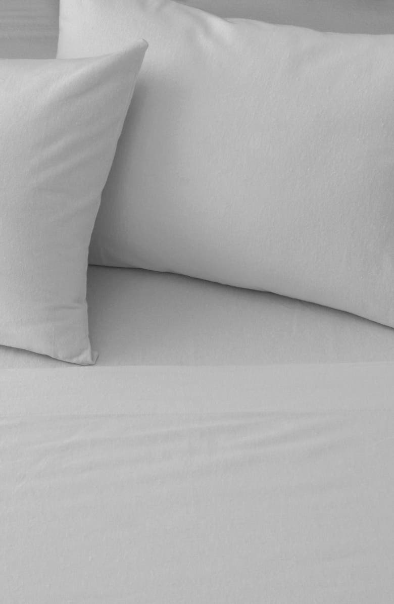 Woven & Weft Turkish Cotton Solid Flannel Sheet Set, Alternate, color,