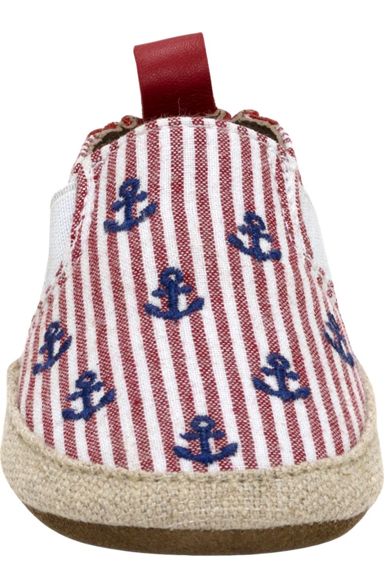 Robeez<sup>®</sup> Cove Crib Shoe, Alternate, color, Red