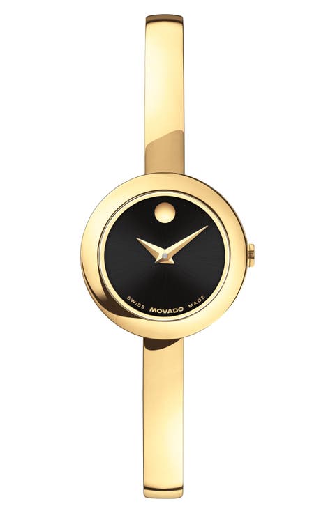 Museum Bangle Bracelet Watch, 21.5mm