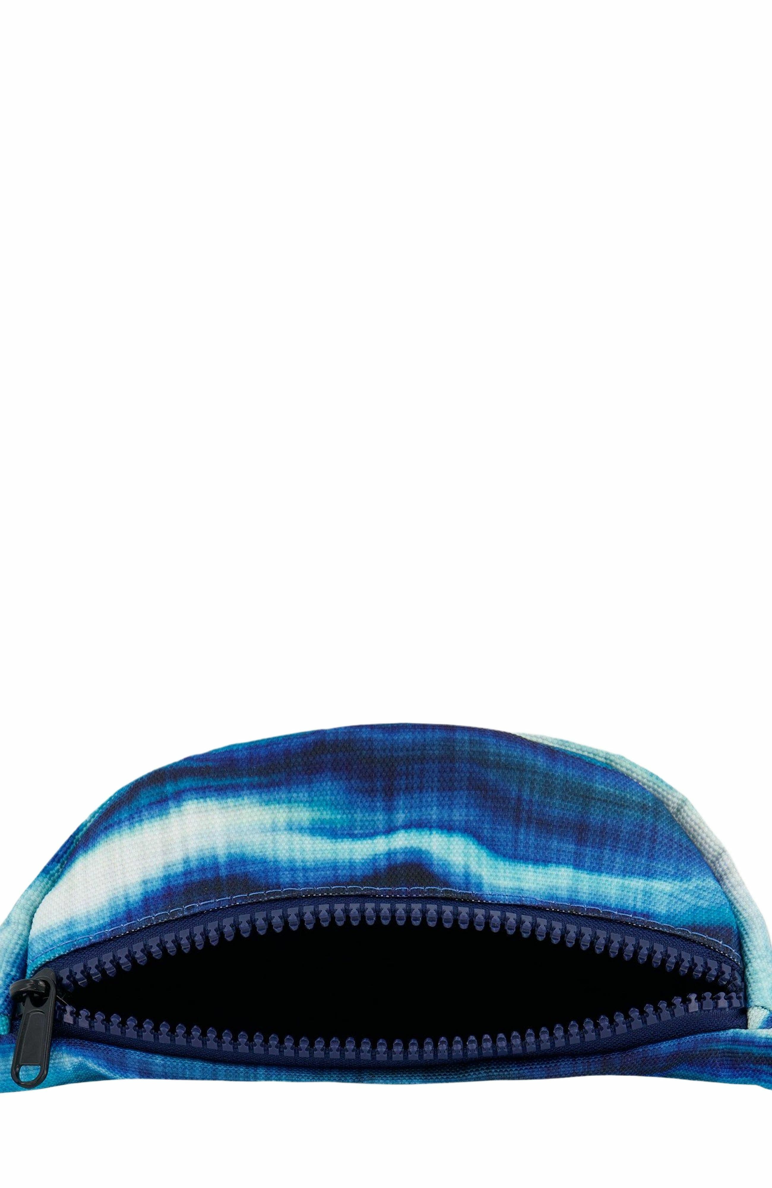 Deux par Deux Boy's Printed Fanny Pack Blue Wave And Black, Alternate, color, 