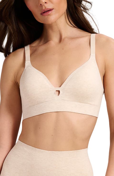 Organic Cotton No-Show V-Neck Foam Bra