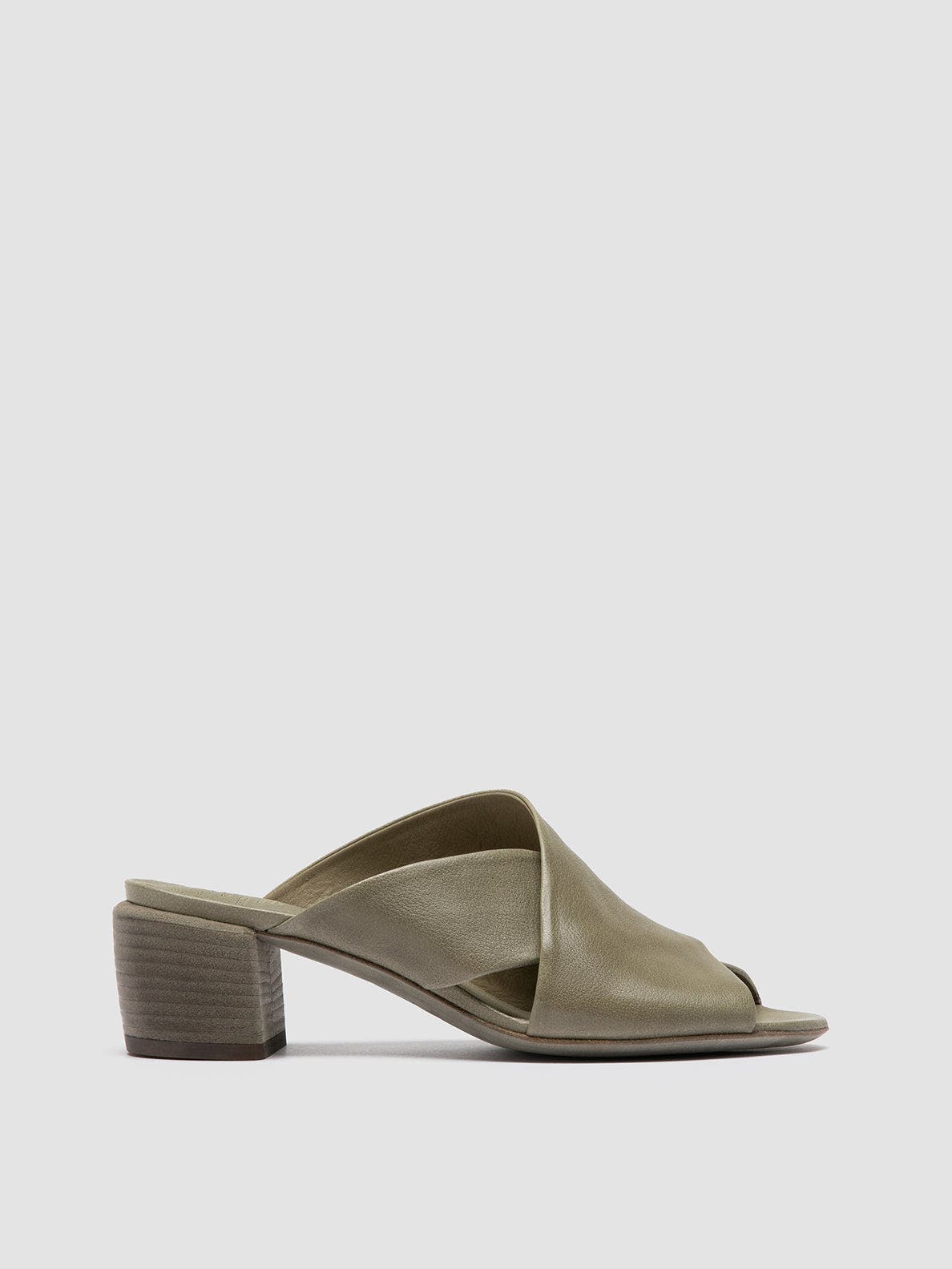 Officine Creative Hadry 007 Genuine Leather Slide Sandal, Alternate, color, Taupe