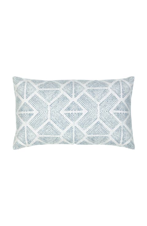 Bakuba Indoor & Outdoor Woven Accent Pillow