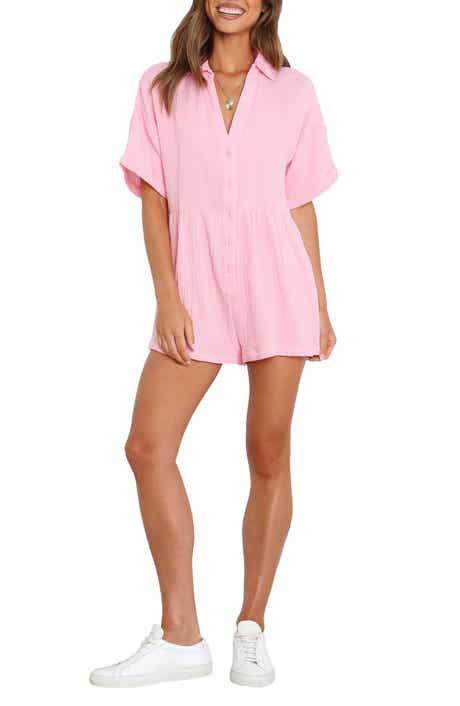 Petal & Pup Winny Crinkle Cotton Romper