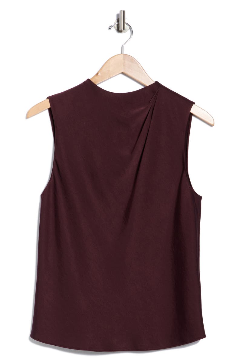 Vince Cascade Draped Sleeveless Top, Alternate, color, Cherry Night