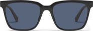 QUAY Recap 56mm Polarized Square Sunglasses