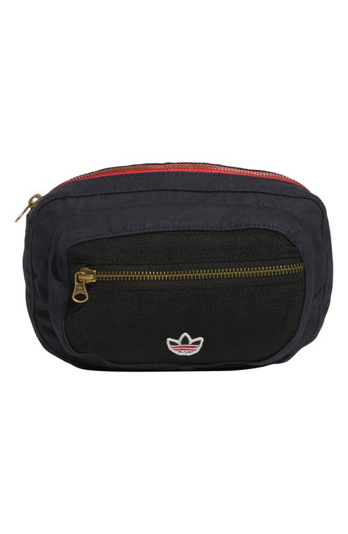 Adidas Originals X Clot By Edison Chen Canvas Belt Bag In Purple