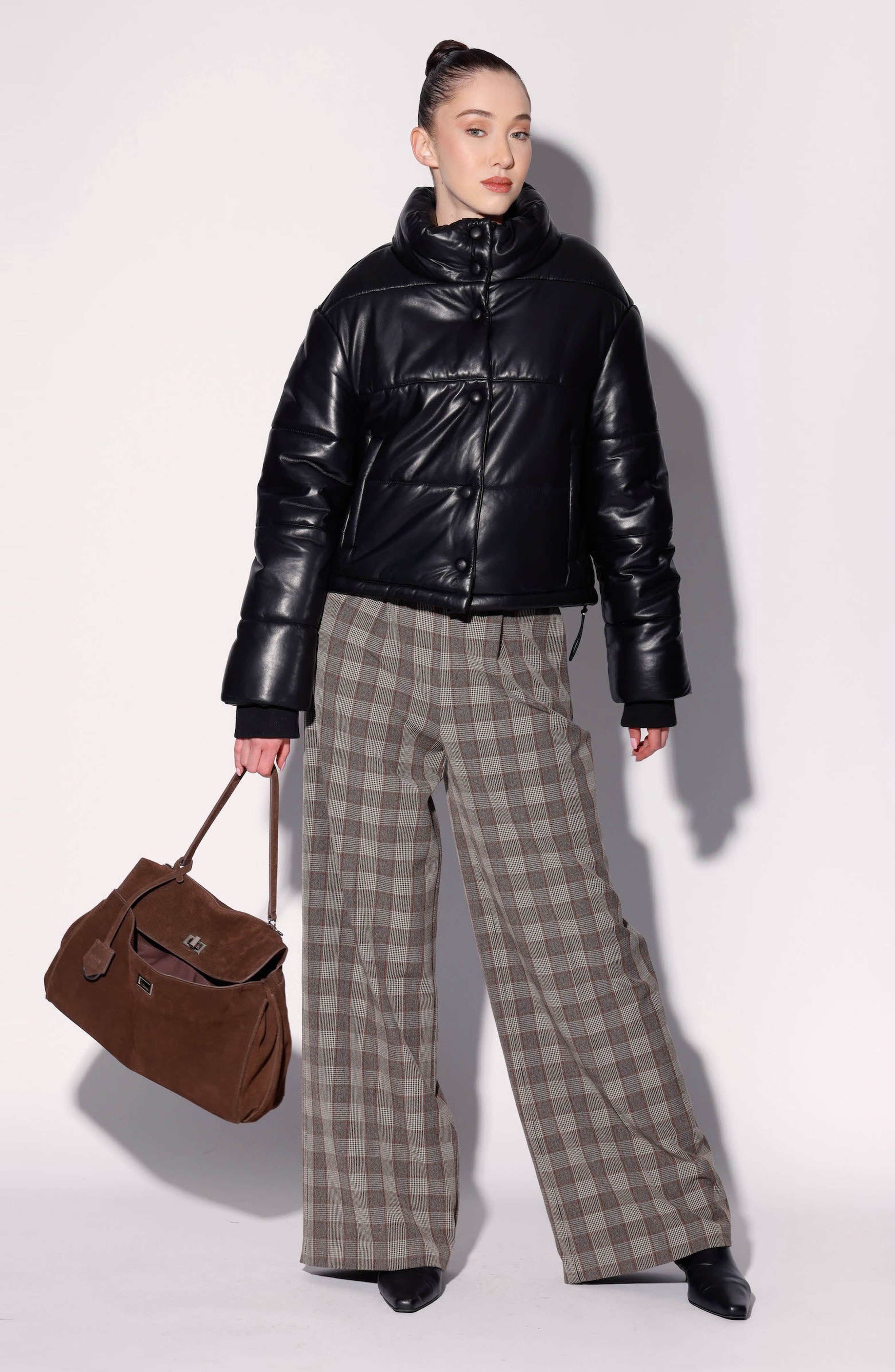 Walter Baker Billie Satchel, Alternate, color, Truffle Suede