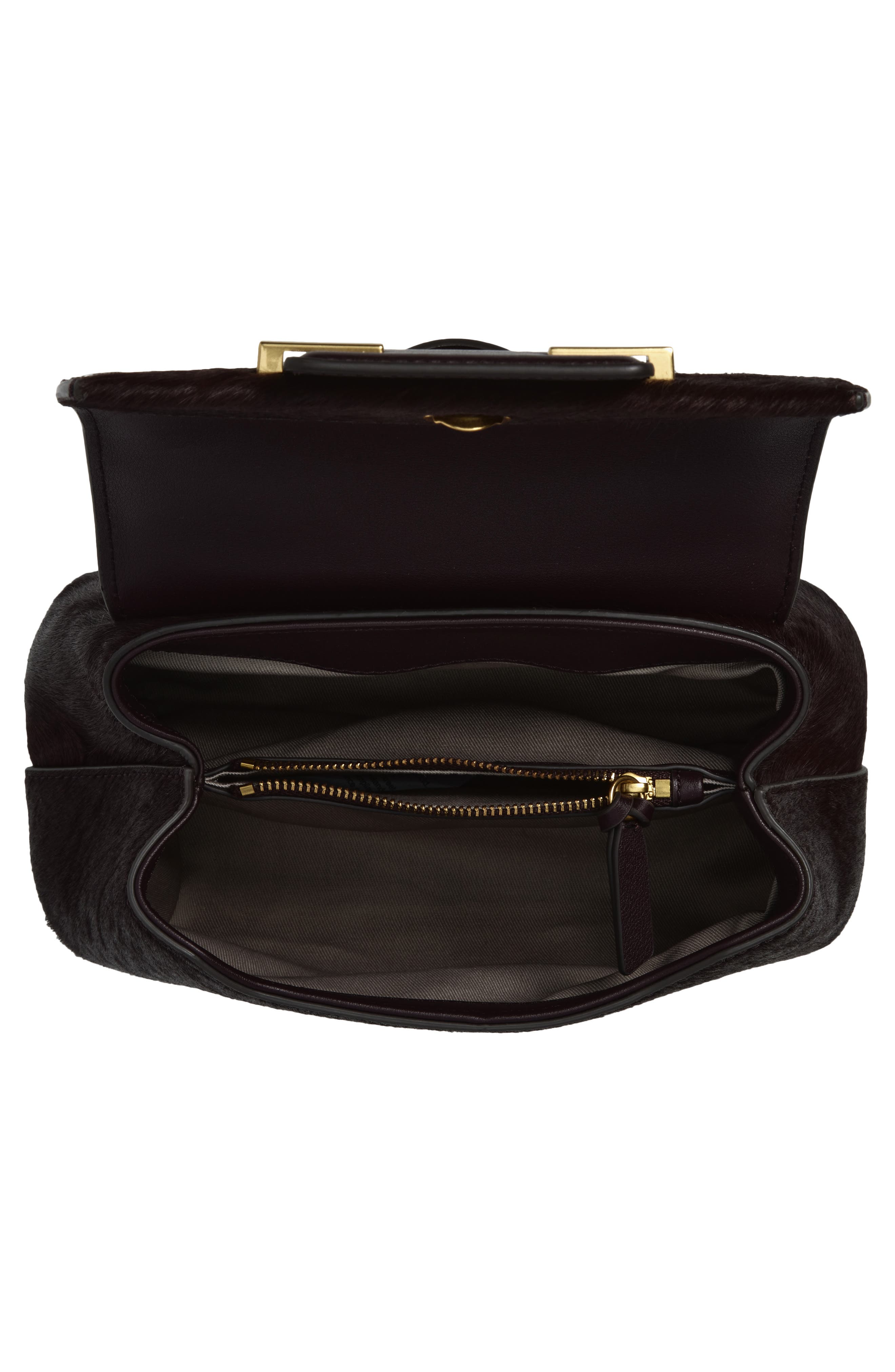 rag & bone Realm Genuine Calf Hair Crossbody Bag, Alternate, color, 