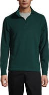 Lands' End School Uniform Young  Lightweight Fleece Quarter Zip Pullover