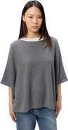 GOBI Mongolian Cashmere Boat-Neck Cashmere Poncho