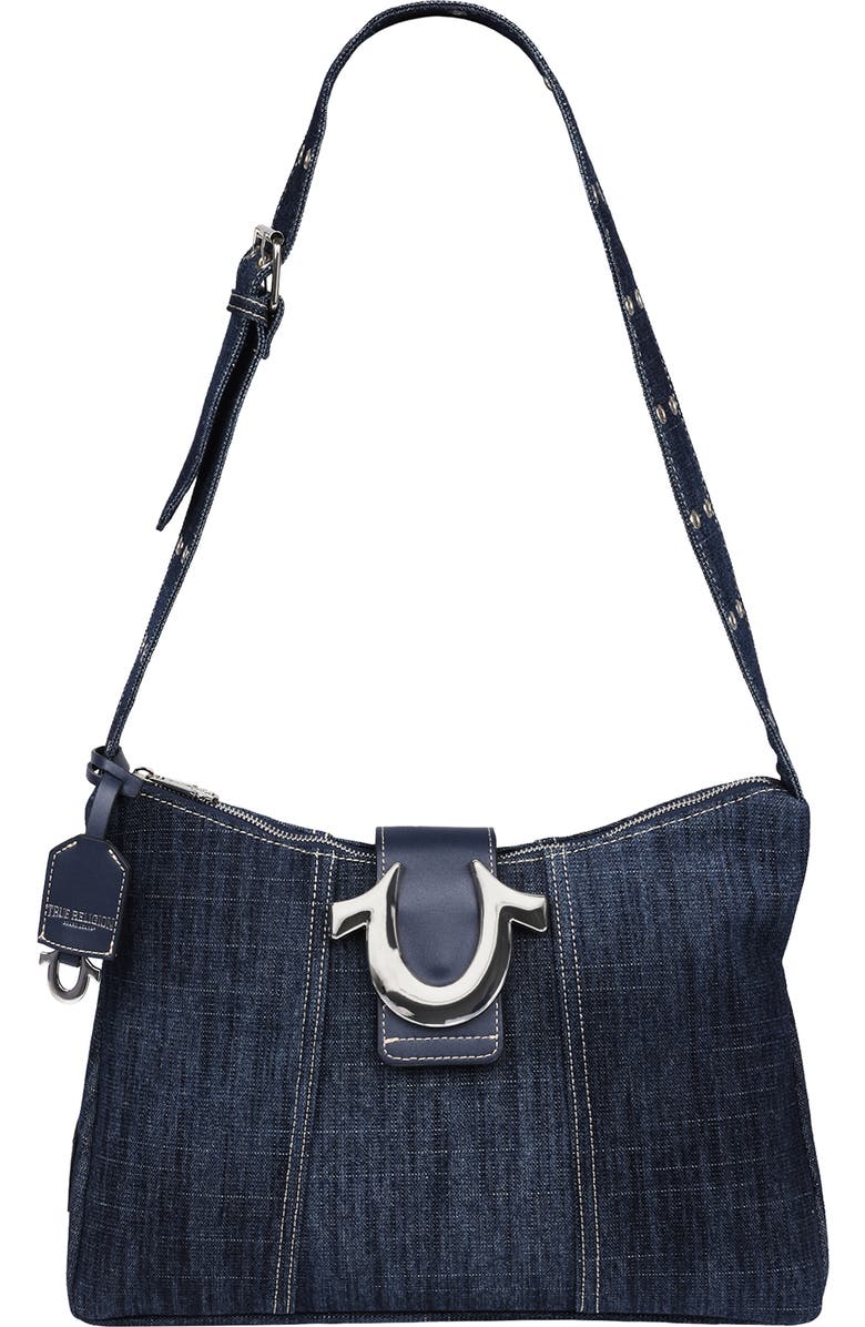 True Religion Horseshoe Shoulder Bag, Main, color,
