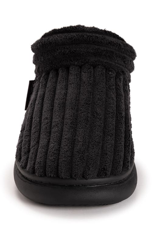 Muk Luks Aveline Slipper Bootie In Black
