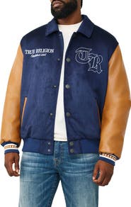 True Religion Serpent Bomber Jacket
