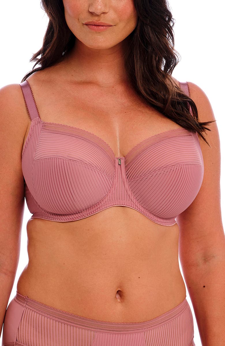 Fantasie Fusion Underwire Side Support Bra, Main, color, Rose