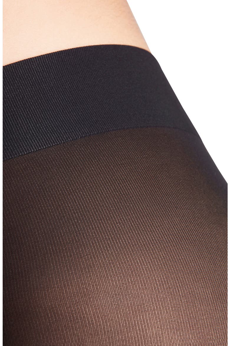 Sheer Matte Tights, Alternate, color, BLACK