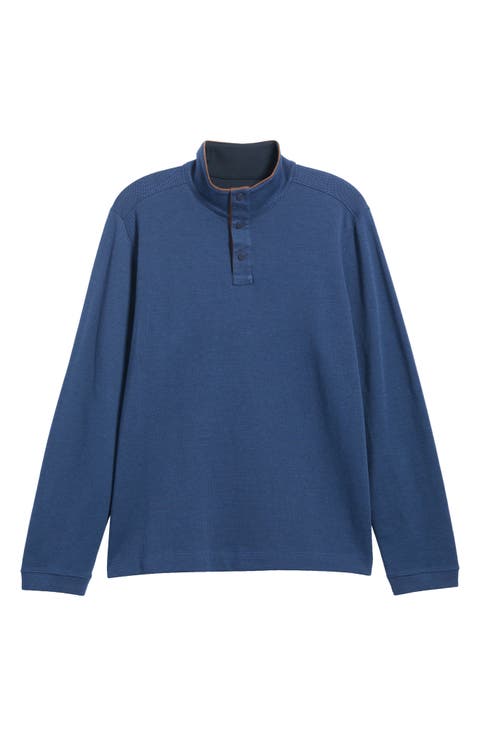 Westcott Cotton Quarter Snap Pullover