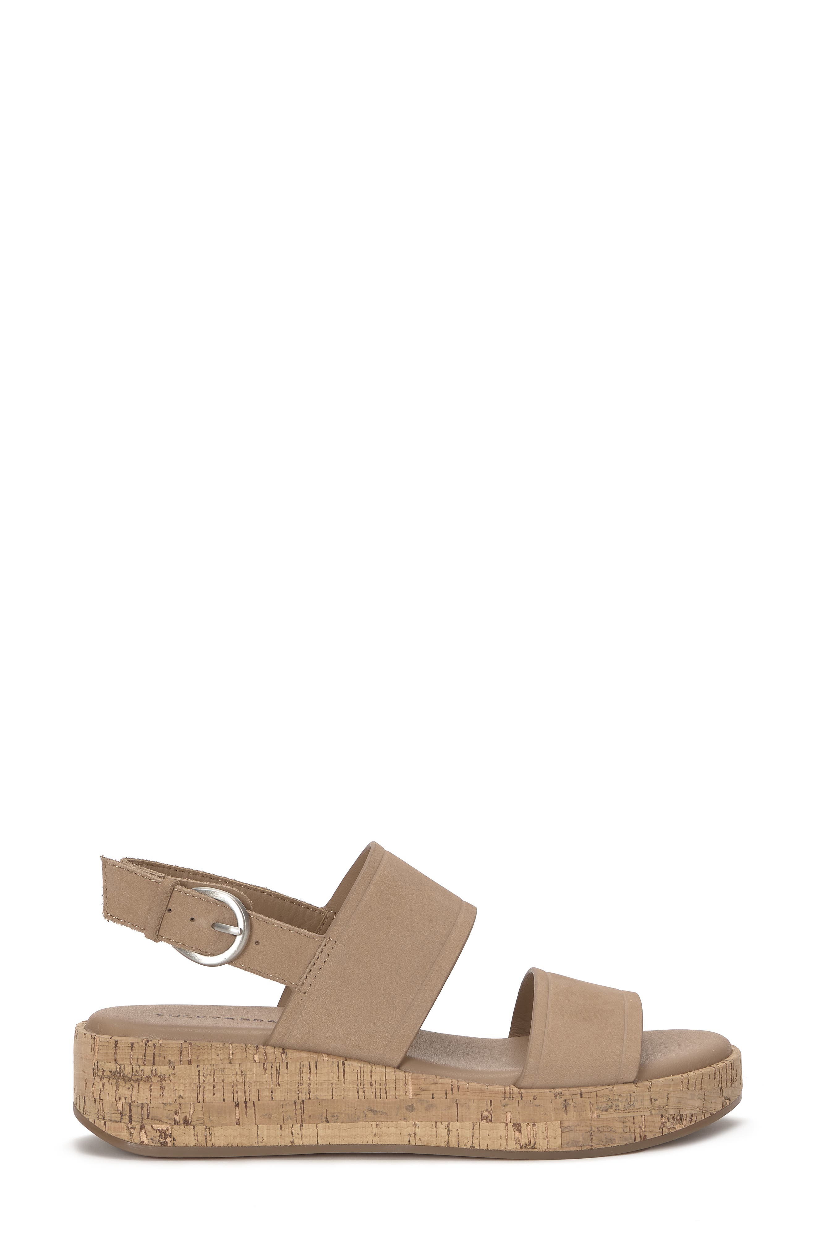Elsie Wedge Sandal, Alternate, color, CORTADO
