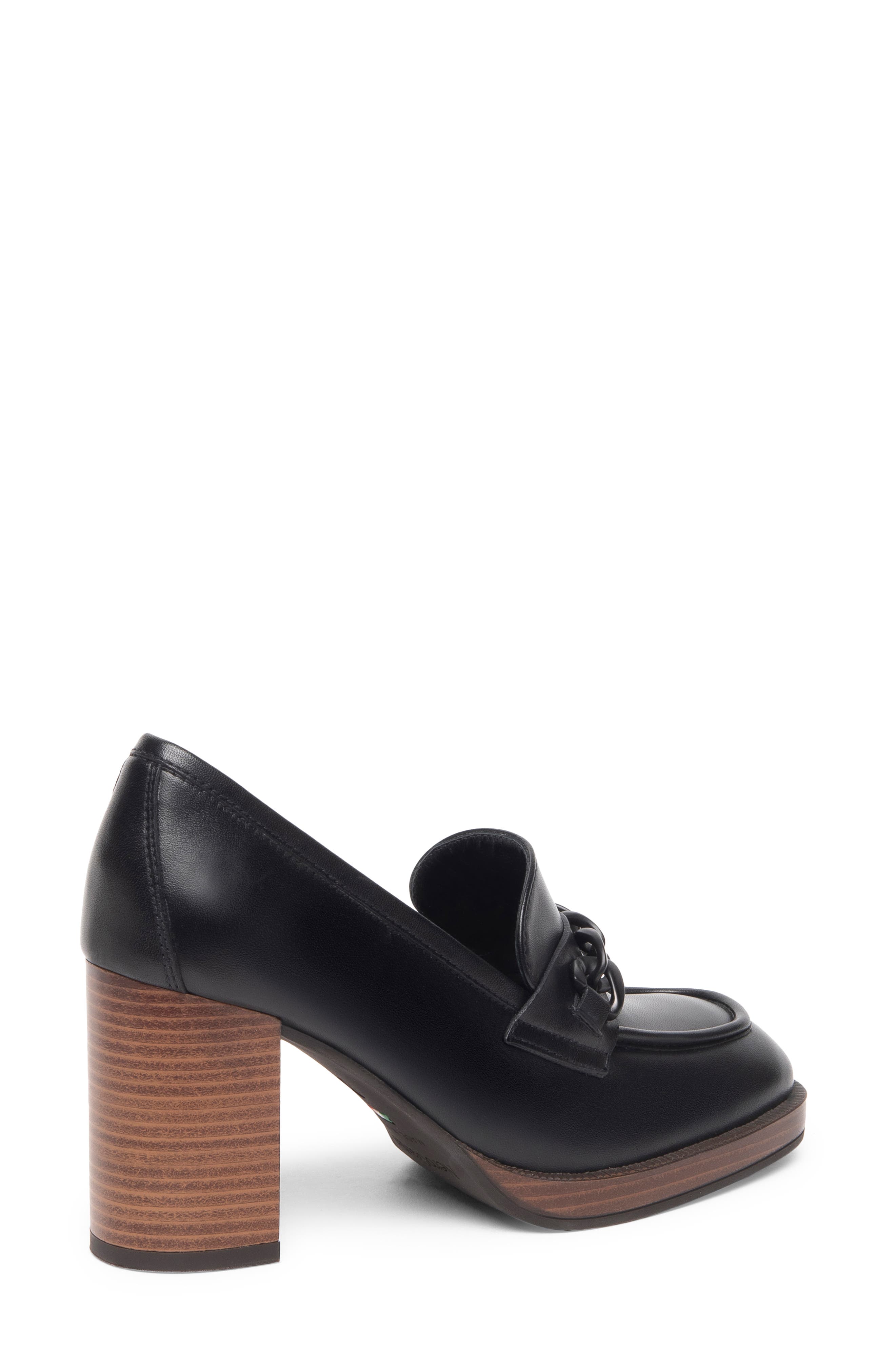 NeroGiardini Block Heel Loafer Pump, Alternate, color, 