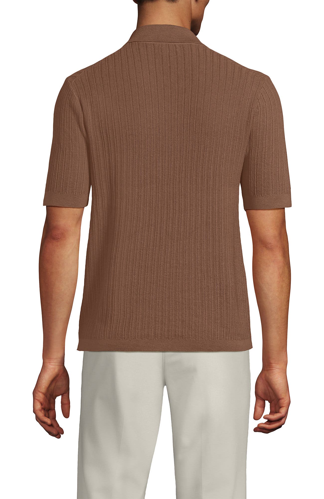 Short Sleeve Lightweight Button Through Polo - image 2